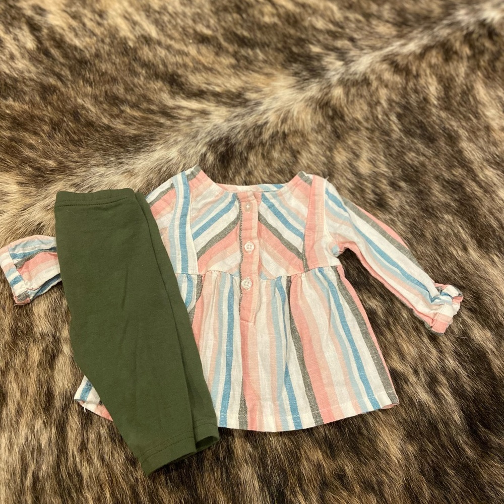 Carters Tunic and leggings